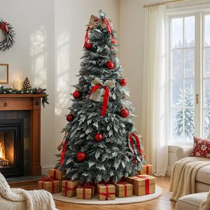 Home Republic Decorated Christmas Tree With Bows & Ribbons