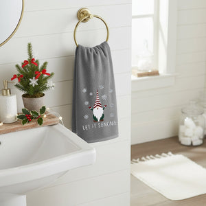 Velosso Christmas Gonks 2 Pack Christmas Cotton Hand Towels