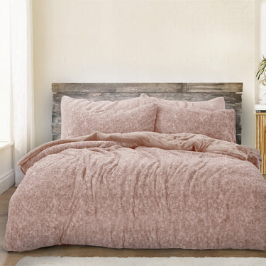 Teddy Marl Duvet Cover & Pillowcase Set