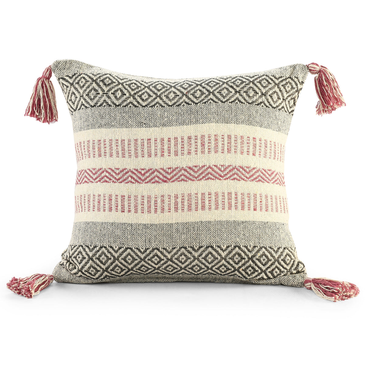 Velosso Aztec Tassle Cushion