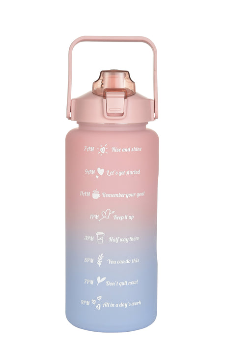 Home Republic 2l Motivational Water Bottle