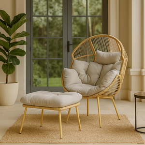 Home Republic Monaco Chair And Stool Set