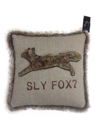Intimates Sly Fox Fur Trim Fur Trim Cushion