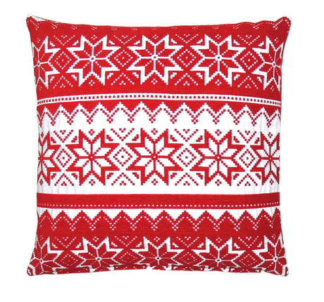 Velosso Nordic Snowflake Cushion