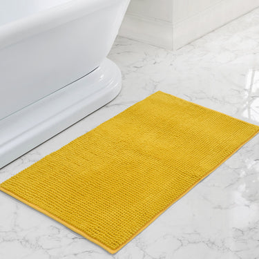 Shaggy Noodle Bath/ Pedestal Mat Anti Slip