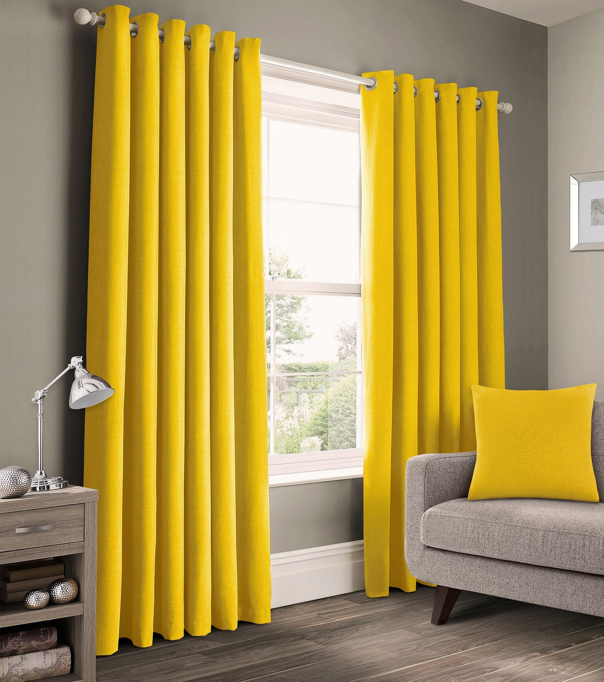 Velosso Panama Ring Top Curtains