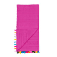 Velosso Velour Tassle Beach Towel