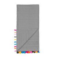 Velosso Velour Tassle Beach Towel