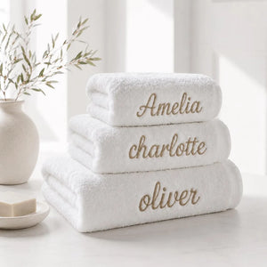 Personalised Towels, 550 GSM  Egyptian Cotton