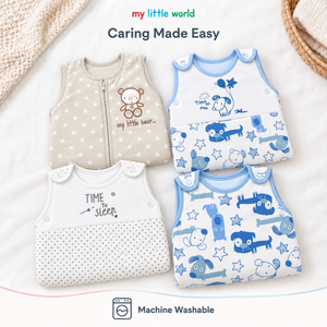 My Little World Nursery Polka Teddy Baby Sleeping Bag