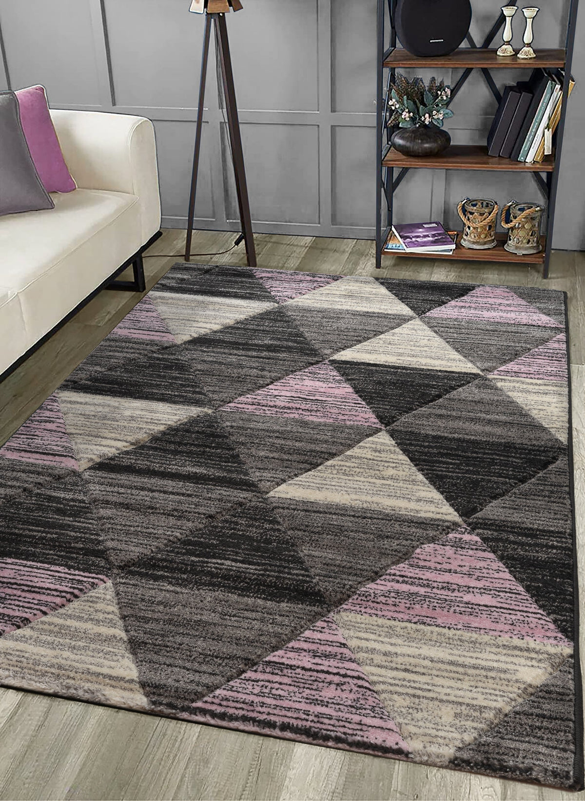 Home Republic Vission Carved Rug Low Pile