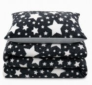 Velosso Galaxy Teddy Duvet Cover & Pillowcase Set