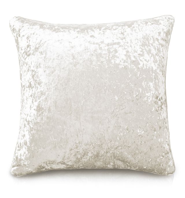 Intimates PLAIN CRUSHED VELVET filled removable cushion