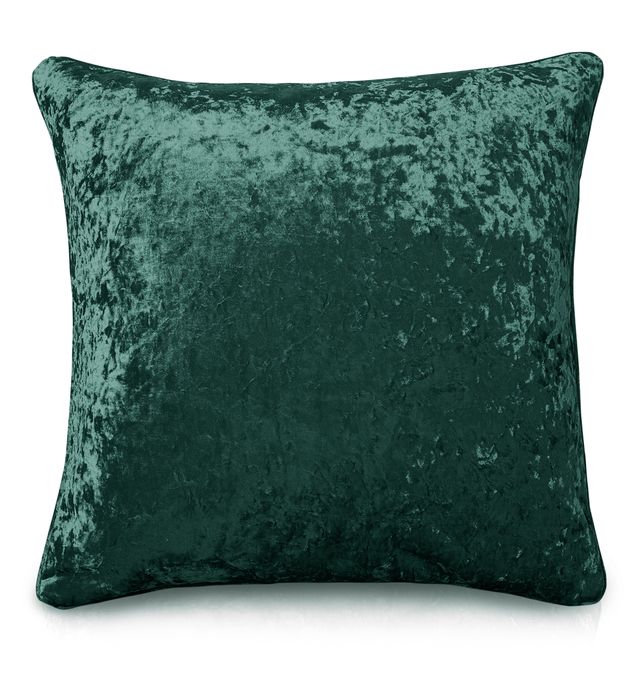 Intimates PLAIN CRUSHED VELVET filled removable cushion