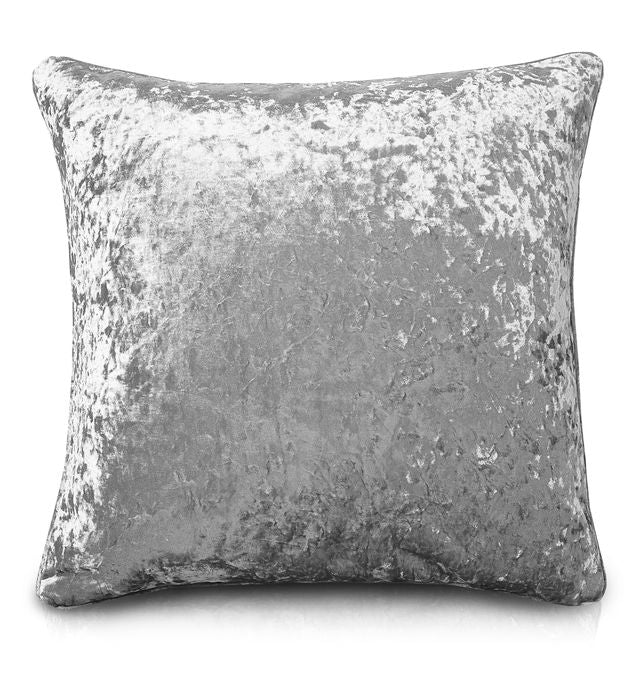 Intimates PLAIN CRUSHED VELVET filled removable cushion