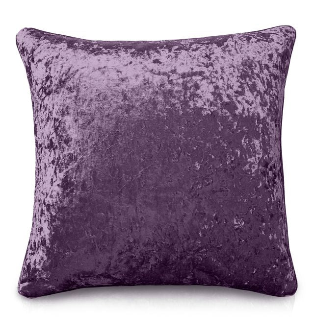 Intimates PLAIN CRUSHED VELVET filled removable cushion