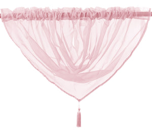 Intimates Riva Plain Sheer Voile Swag
