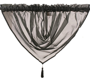 Intimates Riva Plain Sheer Voile Swag