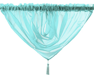 Intimates Riva Plain Sheer Voile Swag