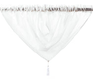 Intimates Riva Plain Sheer Voile Swag