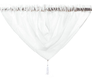 Intimates Riva Plain Sheer Voile Swag