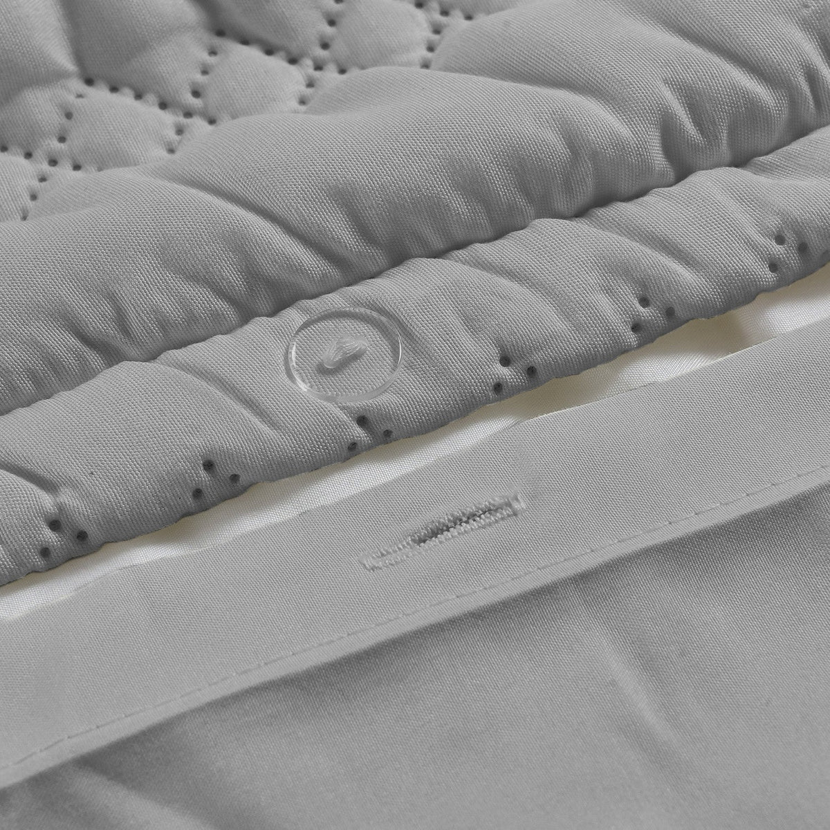 Velosso Saville Embossed Geometric Pattern Duvet Cover And Pillowcase Set