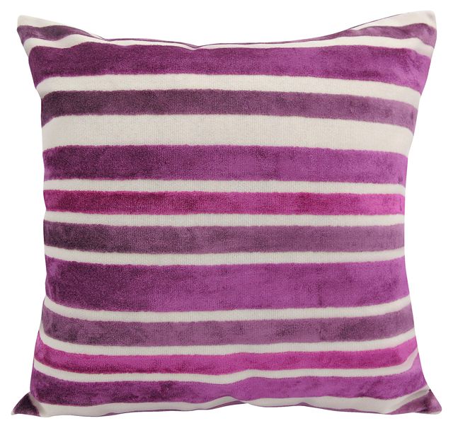 Intimates CHENILLE STRIPE filled removable cushion