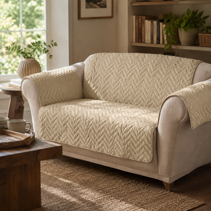 Home Republic Chevron Water Repellent Sofa Protector