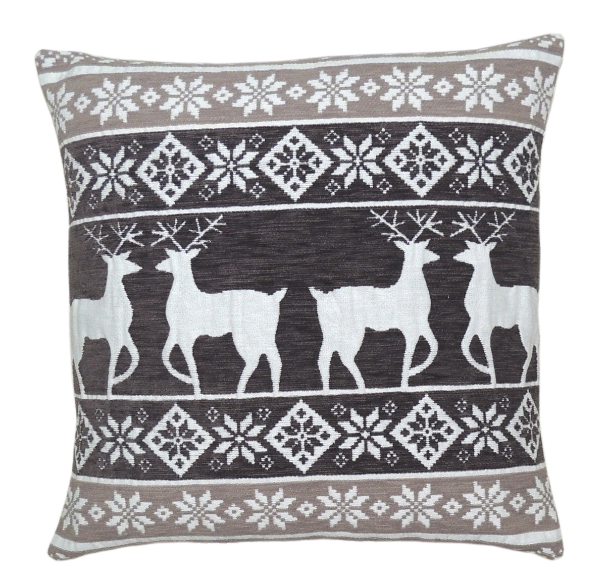 Velosso Xmas Chenille Stag Cushion
