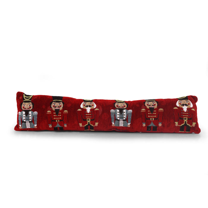 Nutcracker Christmas Festive Chenille Draught Excluders