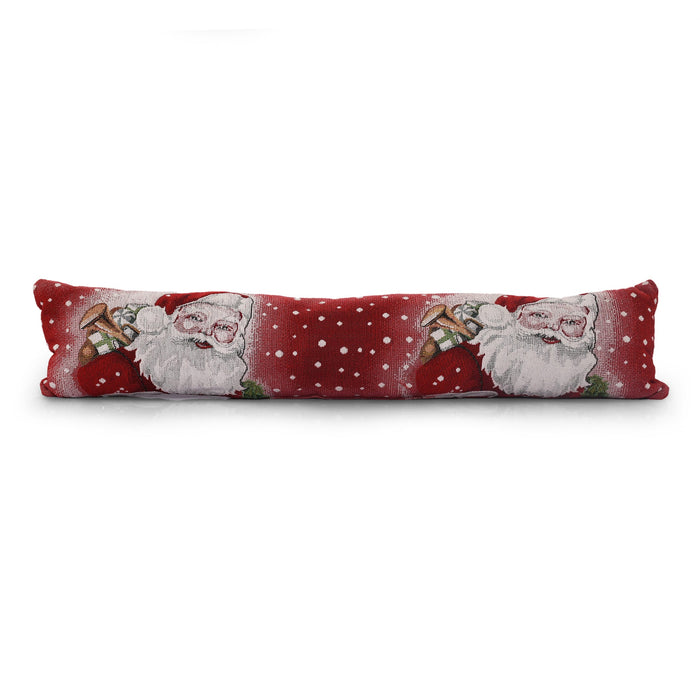 Santa Gifts Christmas Festive Chenille Draught Excluders
