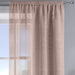Alessandria Sparkle Blush Pink Slot Top Voile Panel