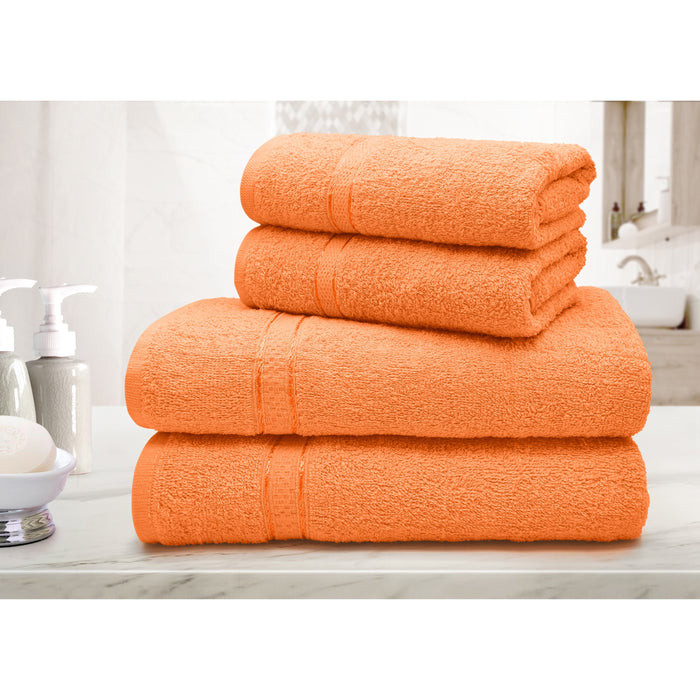 400gsm Cotton Aspen Orange Towel