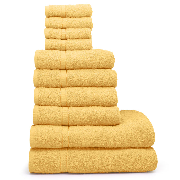 400gsm Cotton Aspen Yellow Towel