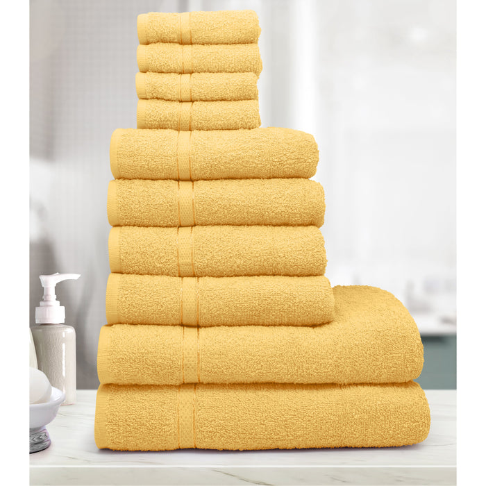 400gsm Cotton Aspen Yellow Towel