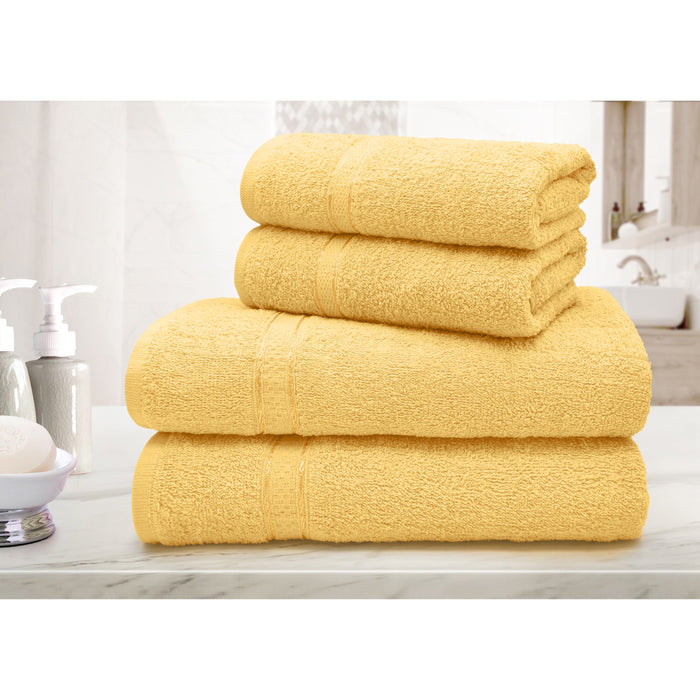 400gsm Cotton Aspen Yellow Towel