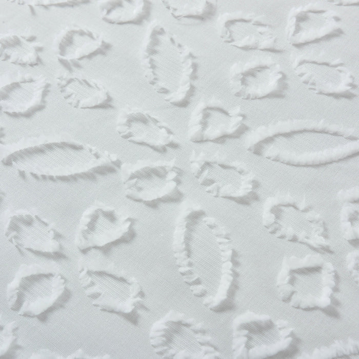 Astra Tufted White Duvet Cover & Pillowcase Set