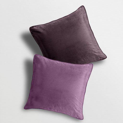 Luna Velvet Aubergine / Mauve Cushion Cover