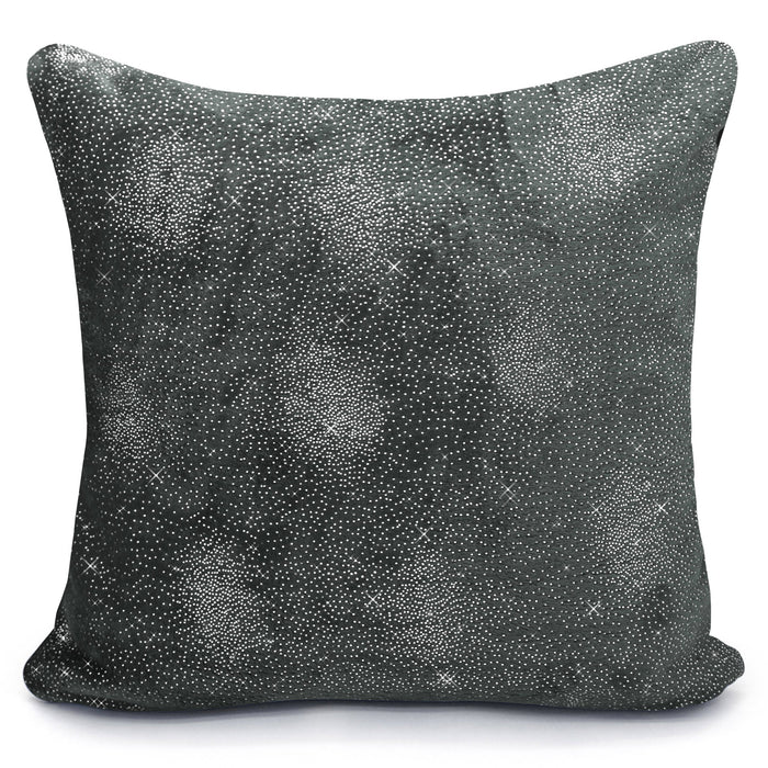 Glitter Sparkle Charcoal Cushion Cover