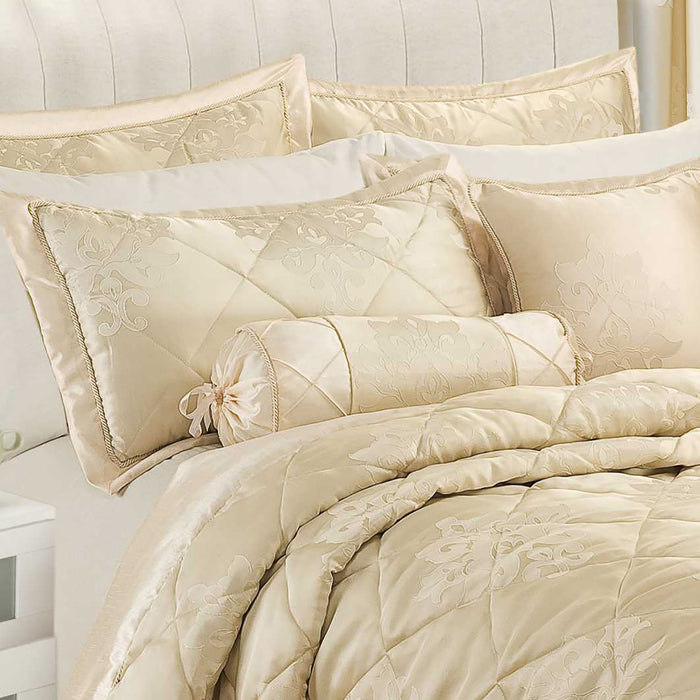 Sweet Dreams Claremont Luxury Jacquard Cream Neckroll