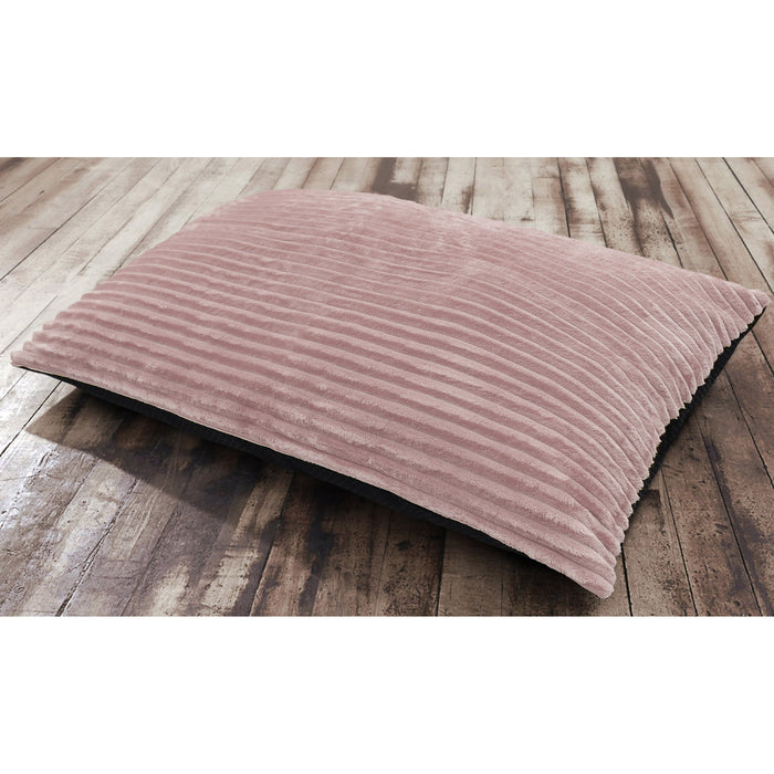 Blush Pink Corduroy Floor Cushion