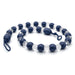 Krystal Navy Beaded Curtain Tieback