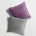 Luna Velvet Mauve / Silver Cushion Cover