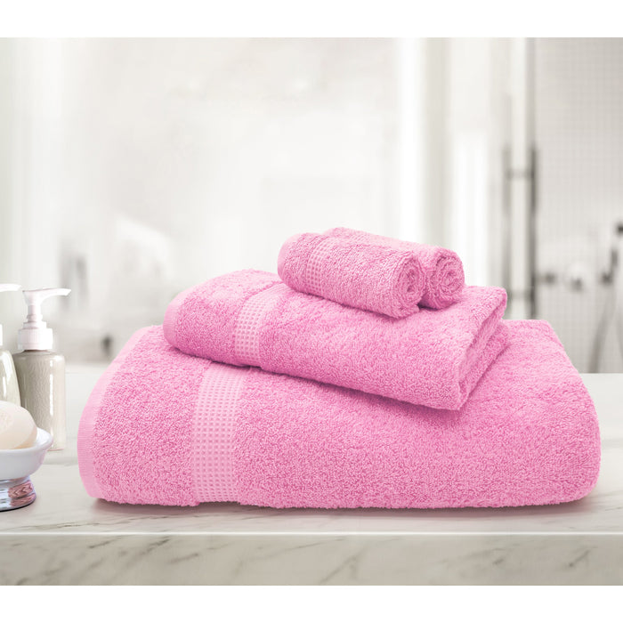 Egyptian Mayfair 600gsm Cotton Pink Towels