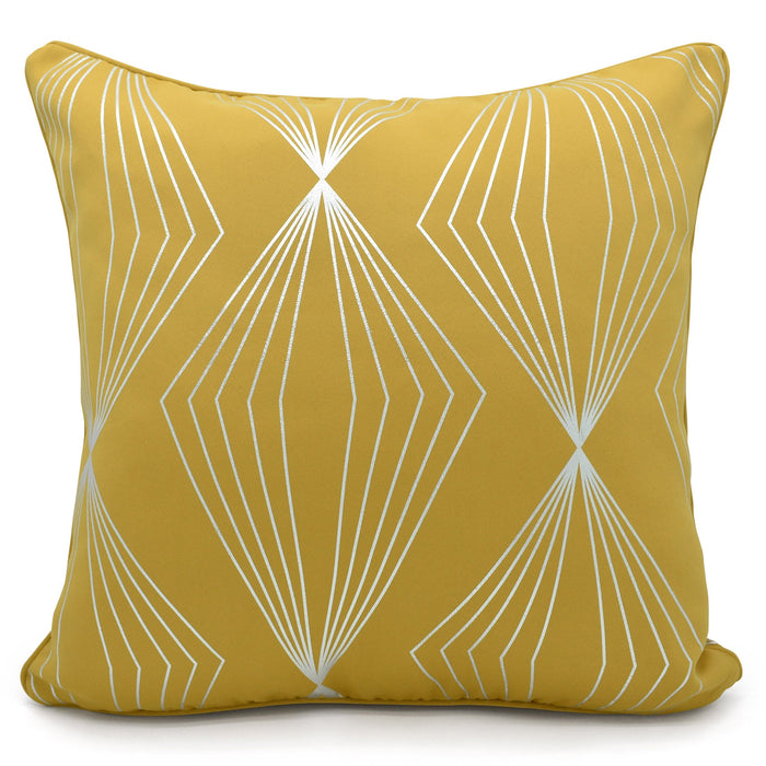 Onyx Ochre Cushion Cover