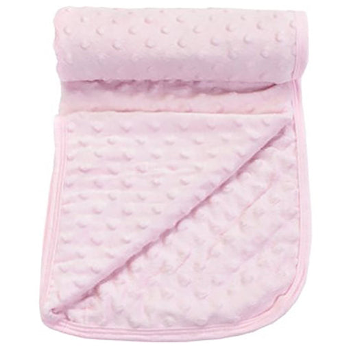 Pink Popcorn Baby Blanket