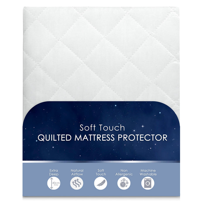 Soft Touch Quilted Mattress Protector