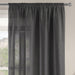 Riva Black Slot Top Voile Panel