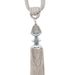 Large Cream Diamante Sparkle Rope Curtain Tieback