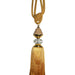 Large Gold Diamante Sparkle Rope Curtain Tieback